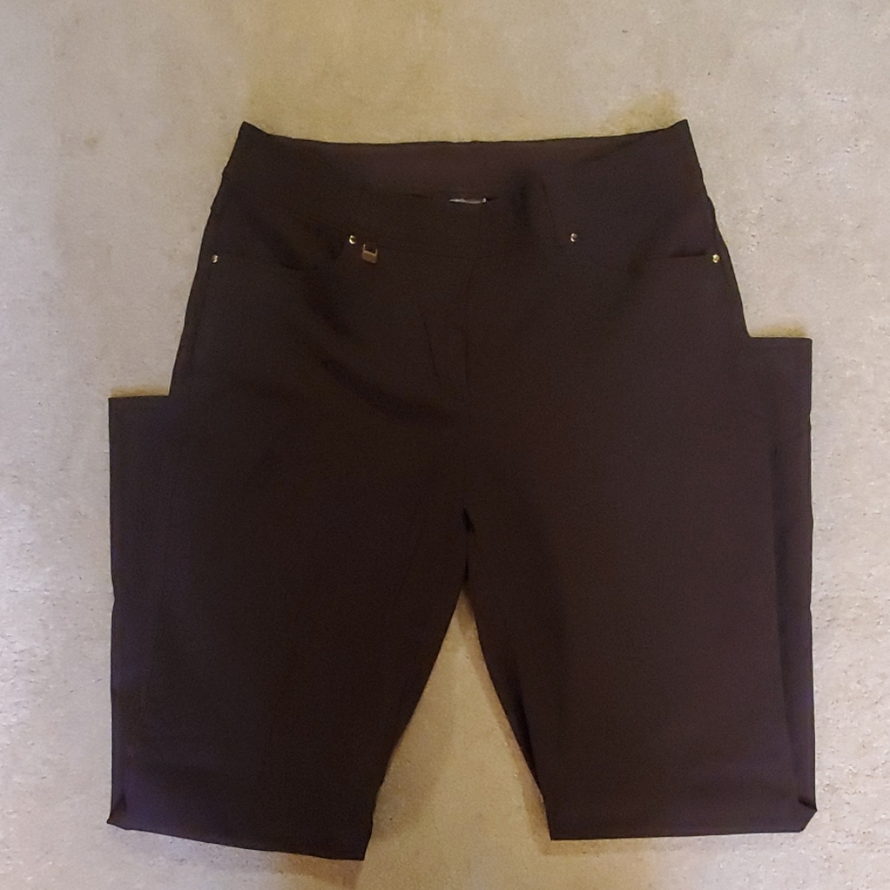 JM Collection Brown Pants